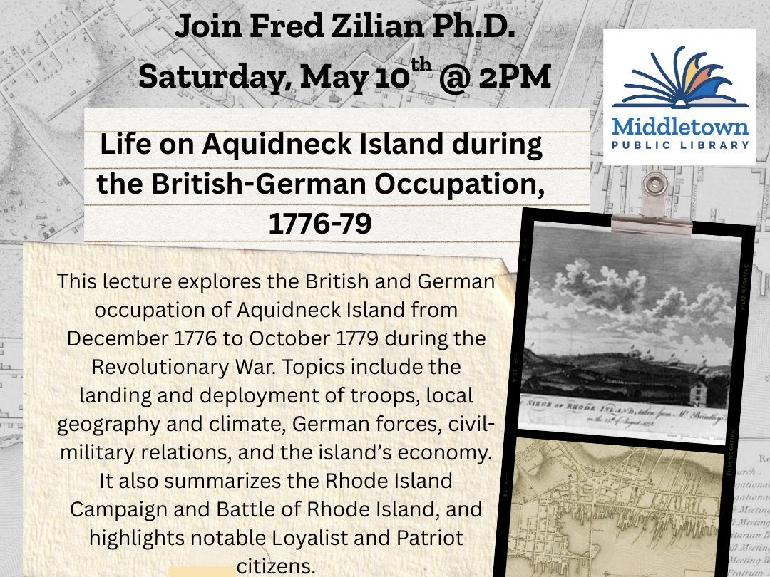 Life on Aquidneck Island during the British-German Occupation, 1776-79